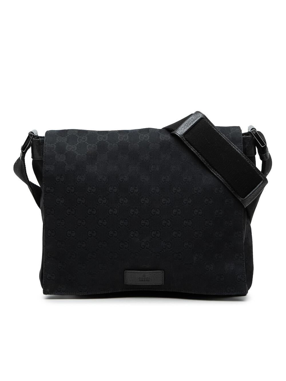 Gucci Gg Canvas Crossbody Pre-Loved Bag #358348G56B